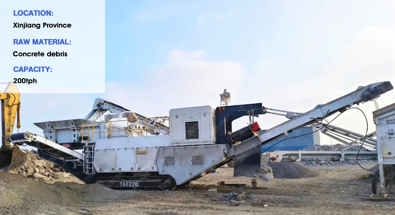 TAF TRACKED IMPACT CRUSHER