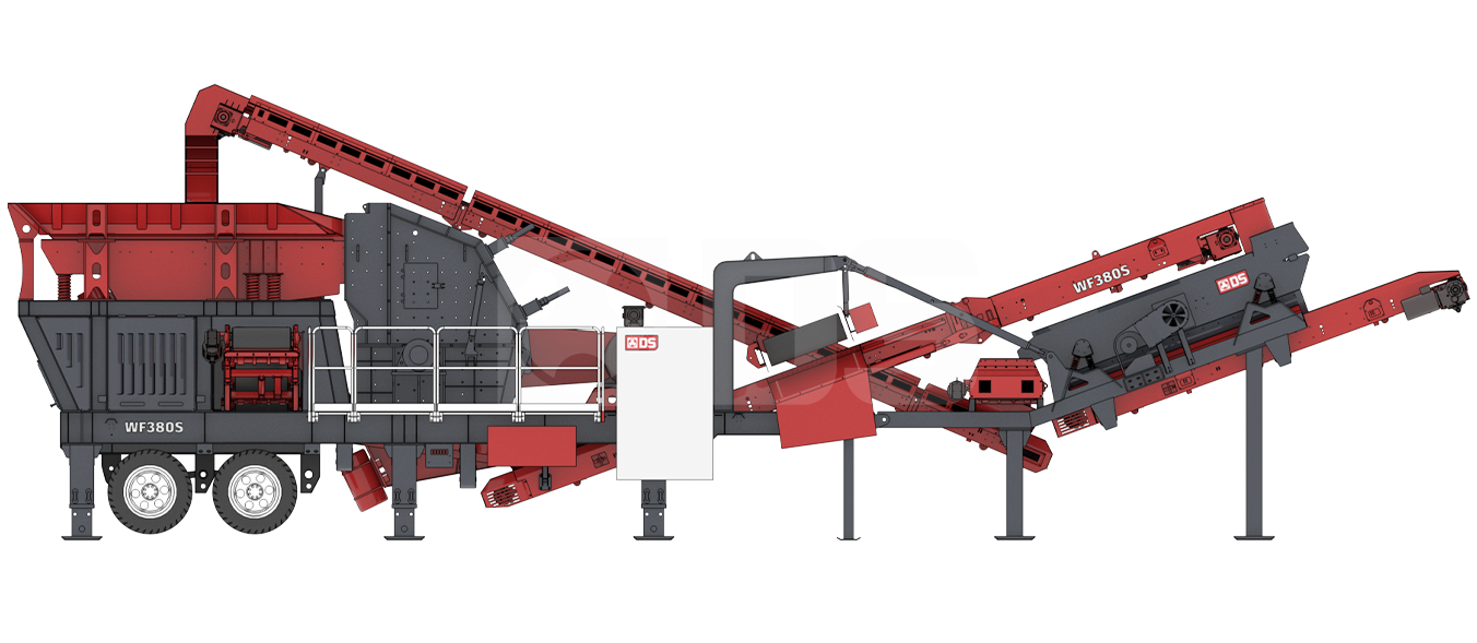 MOBILE CRUSHING AND SCREENING PLANT