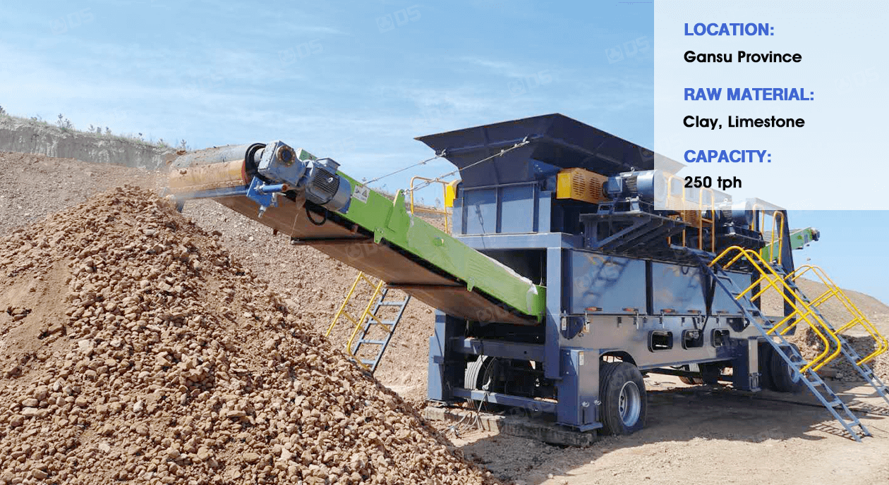 WSF Mobile soil and stone separator