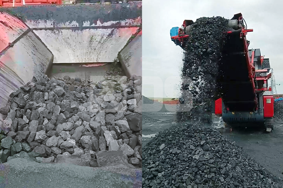 TRACKED IMPACT CRUSHER FOR COAL